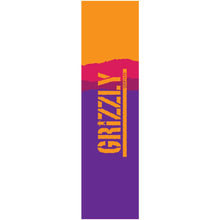 Lixa Grizzly "Logo Roxo/Vermelho/Laranja"