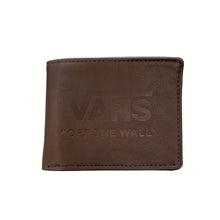 Carteira Vans Logo Wall Dack/Brown