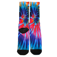 Meia Grizzly Stamp Tie Dye