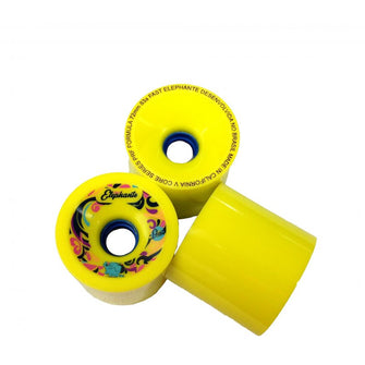 Roda Face Elephante Yellow 72mm