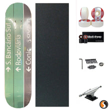 Skate Montado OVST - Placa